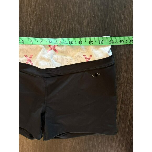 Victoria's Secret VSX Black Supermodel Shorts Size M - Picture 4 of 6